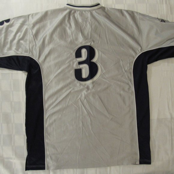 Vtg Buda Bean Dallas 3 Jersey XXL Brooklyn Bred Harlem Manufactured EUC RARE - Picture 11 of 12